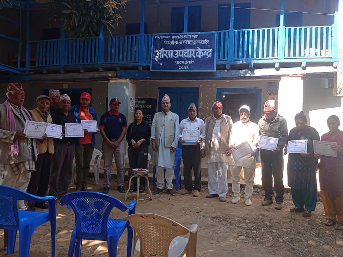 नेपाल नेत्रज्योती संघ बैतडीको सभापतिमा पाण्डेय निर्विरोध निर्वाचित 